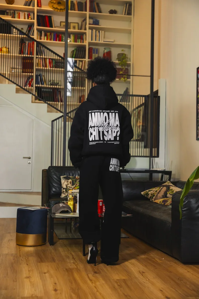 Hoodie "AMMO" CHI'T'SAP Black/BasicScript - immagine 6