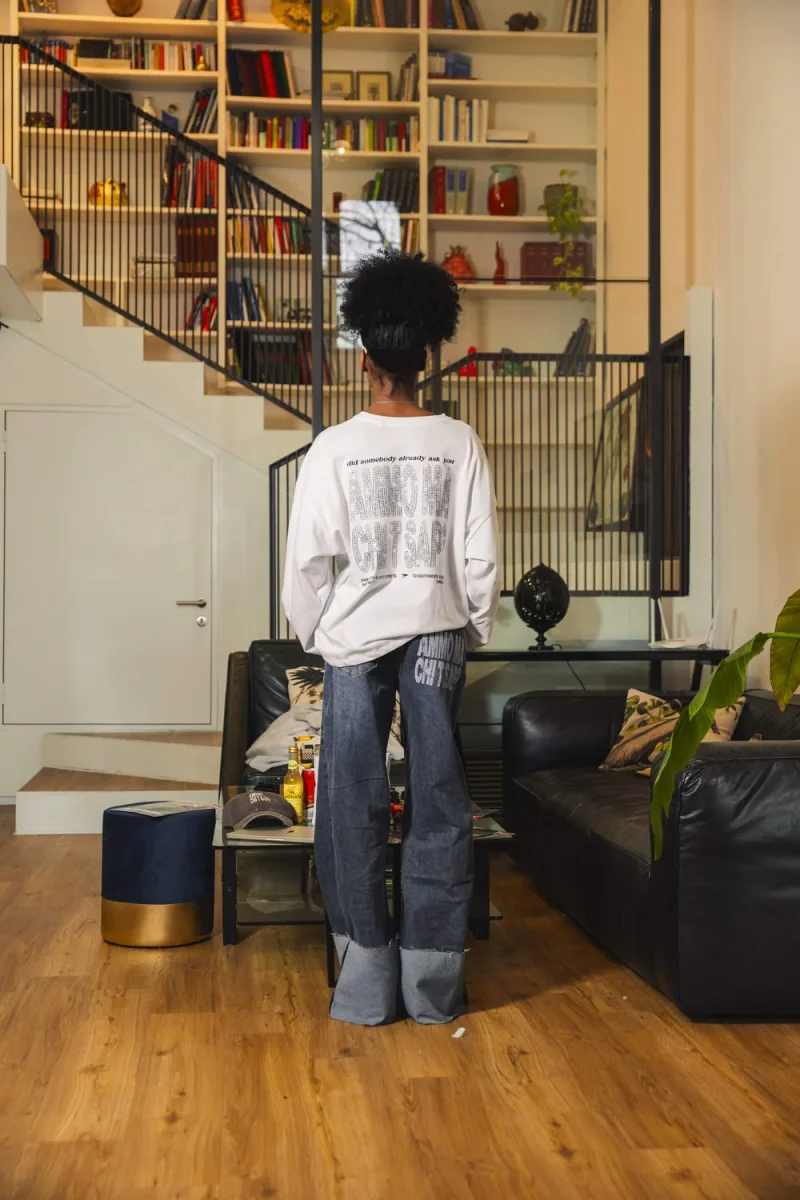 Longsleeve "AMMO" CHI'T'SAP White/Grillz - immagine 6