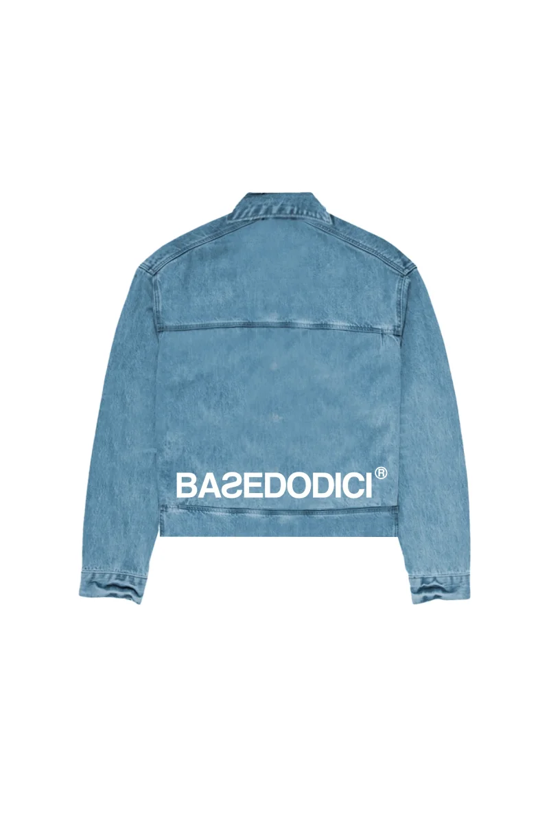 Denim Jacket “RESORT” Light Blue - immagine 4