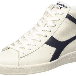 Diadora Game L High, Sneaker a Collo Alto Uomo, Blu Mar Caspio/Bianco, 45 EU