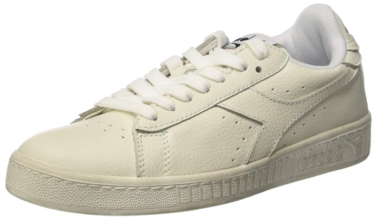 Diadora Game L Low Waxed, Scarpe Low-Top Unisex – Adulto, Bianco, 40.5 EU - immagine 2