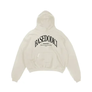 Hoodie Boxy “RESORT” Dove Cream