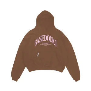 Hoodie Boxy “RESORT” Dove Brown