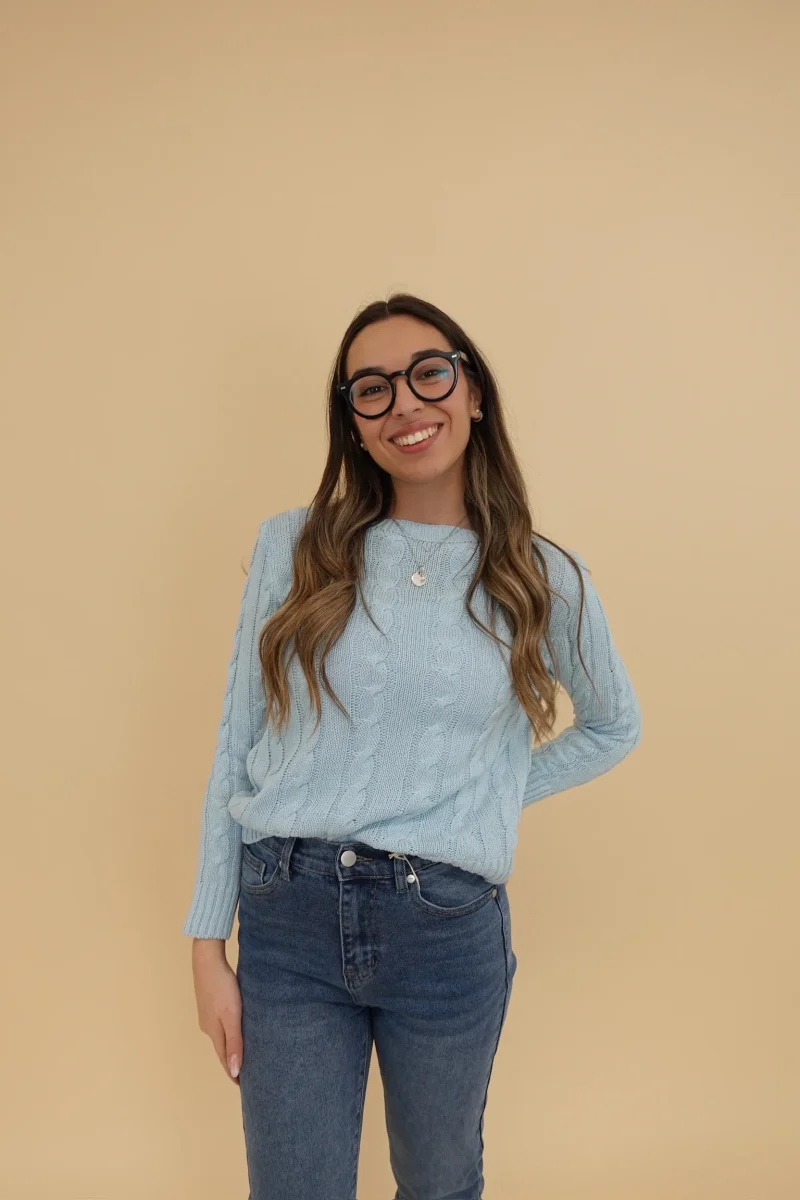 Maglia Lucia Azzurro