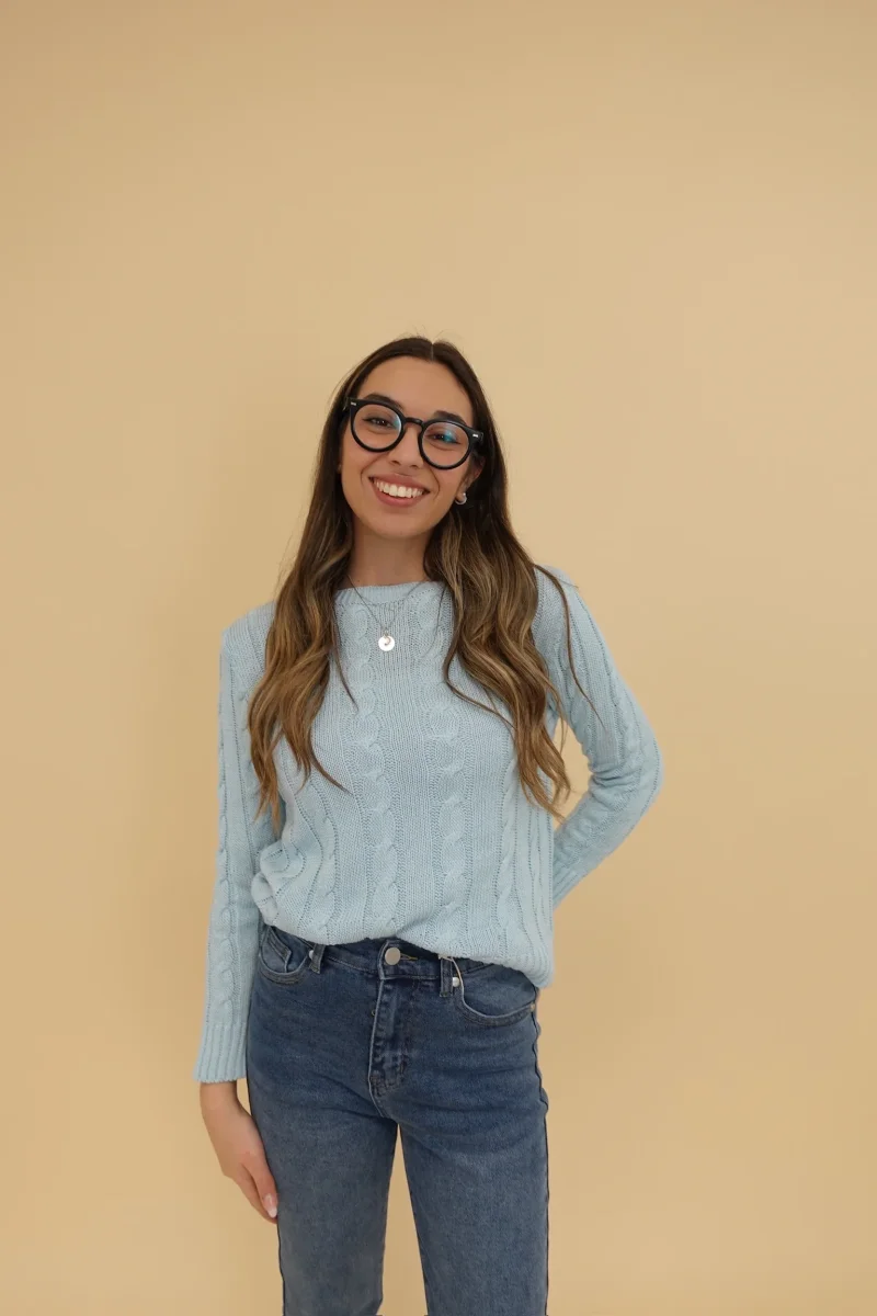 Maglia Lucia Azzurro - immagine 3