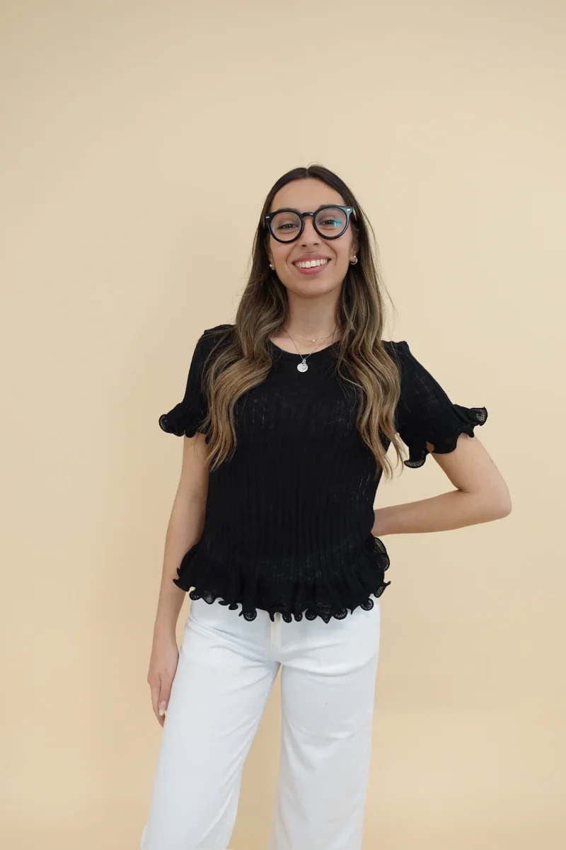 Maglia Chic Nero - immagine 3