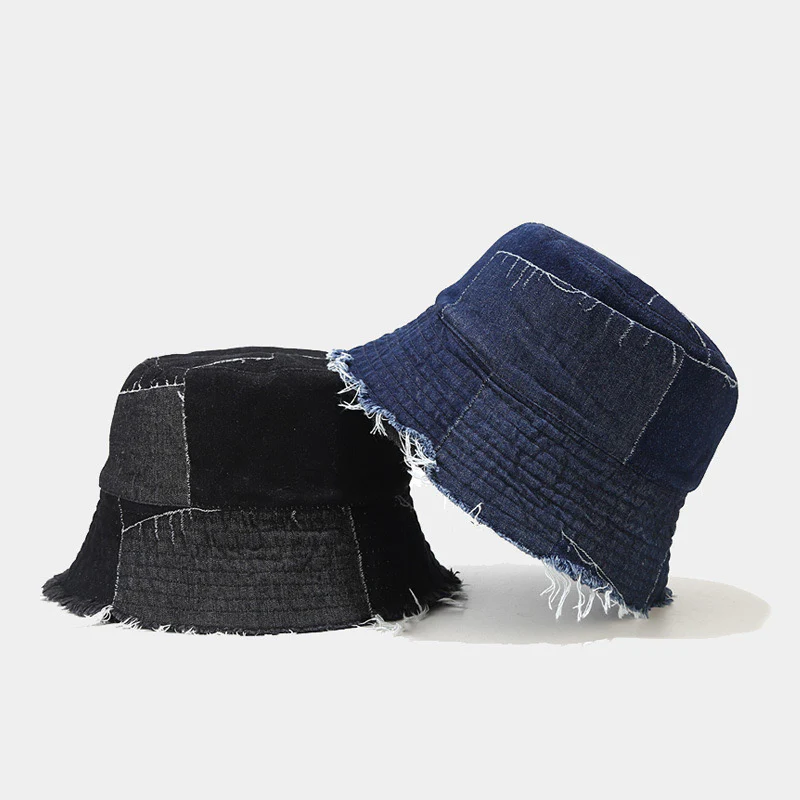 Cappello pescatora sfilacciato unisex - immagine 2