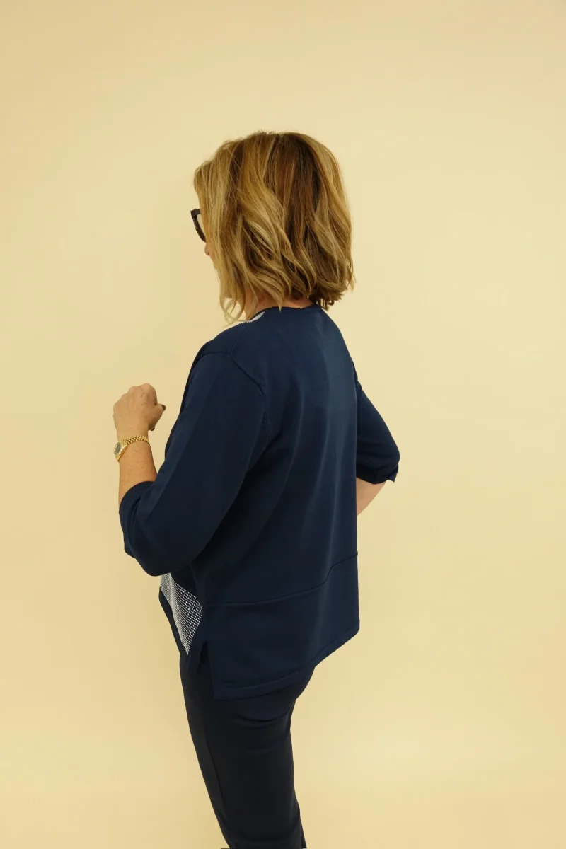 Maglia Donatella Blu - immagine 4