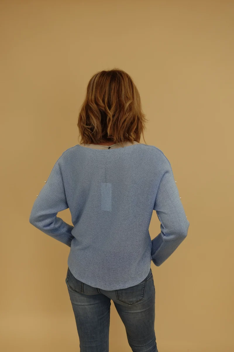 Maglia Hole Azzurra - immagine 6