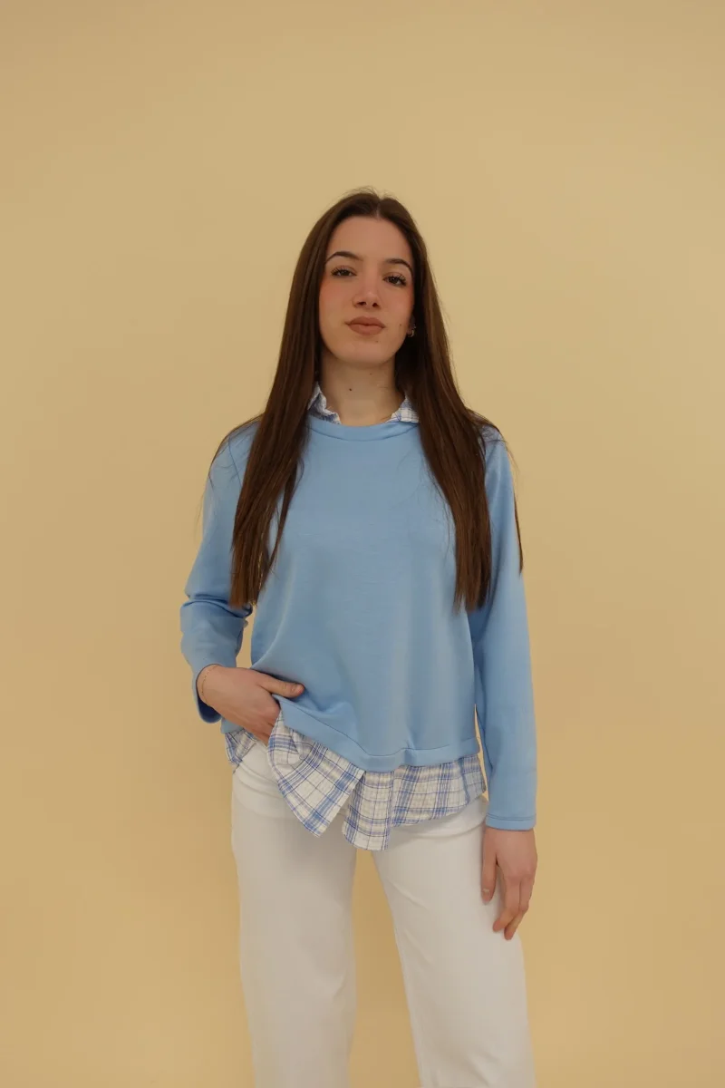 Maglia Country Azzurro