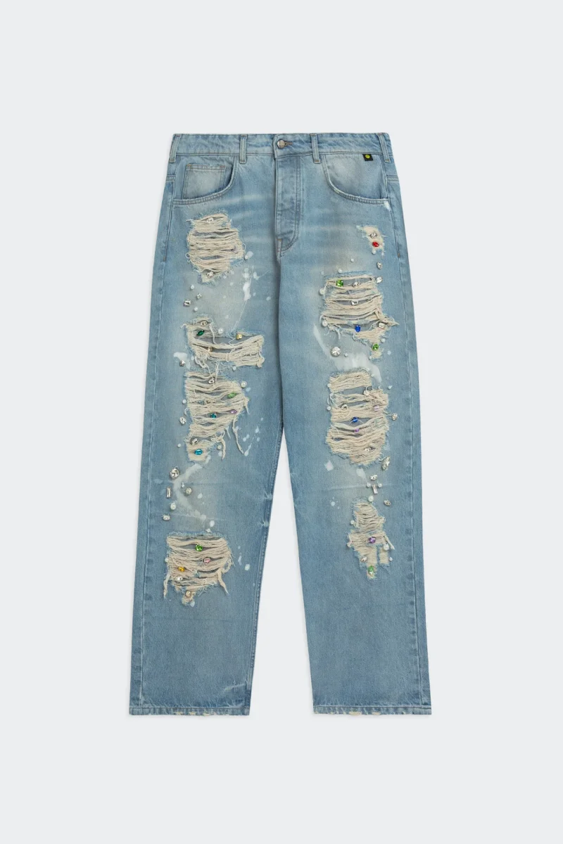 Barrow Oversize Paint Jeans