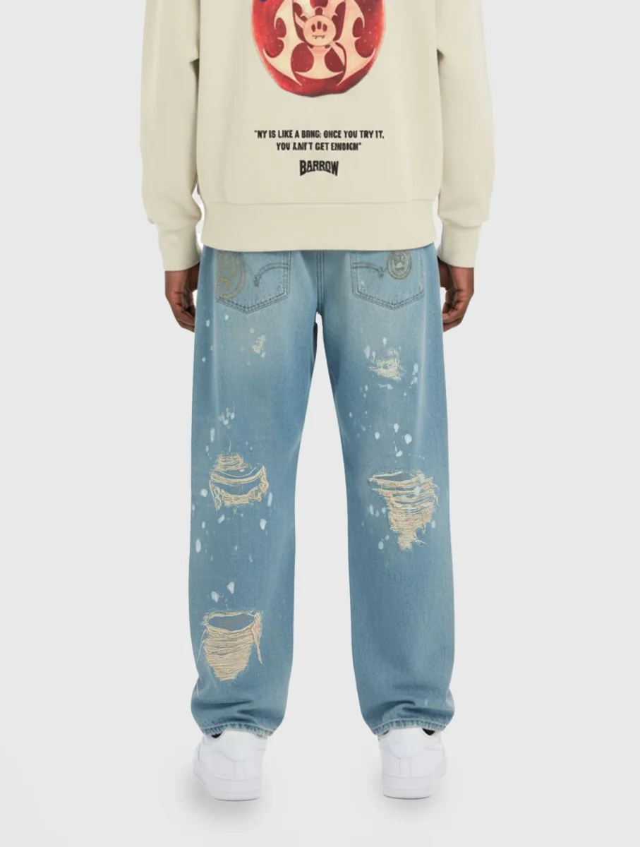 Barrow Oversize Paint Jeans - immagine 5