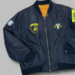 Bomber Flyers vintage racing sponsor tg L