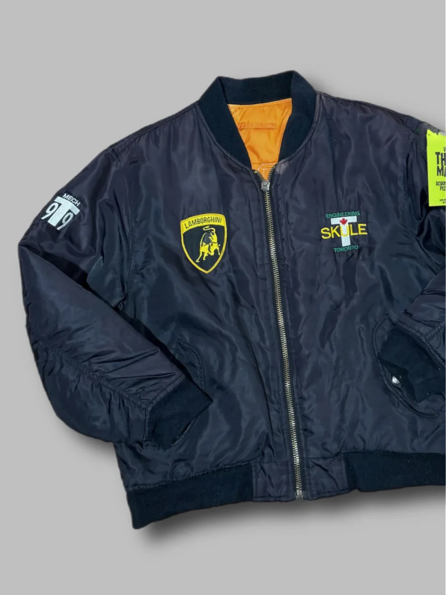 Bomber Flyers vintage racing sponsor tg L