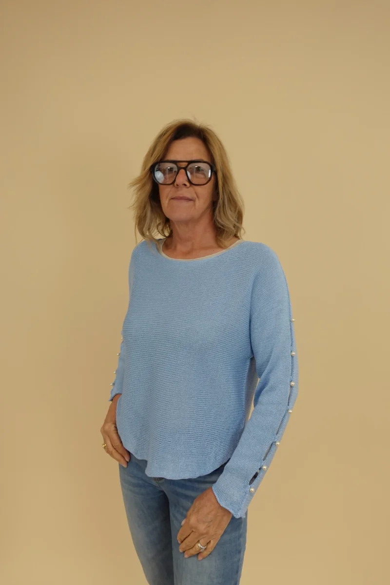 Maglia Hole Azzurra