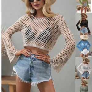 Maglia rete web donna