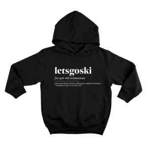 LETSGOSKI CLASSIC HOODIE - Made in Italy