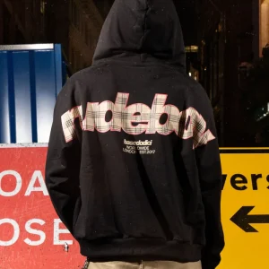 Full Zip "RUDEBOY LDN" RudeBoy Black