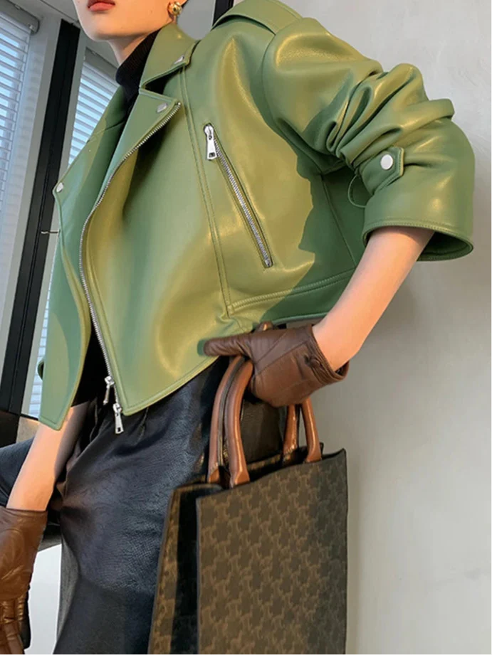 Giacca Biker Oversize - immagine 2