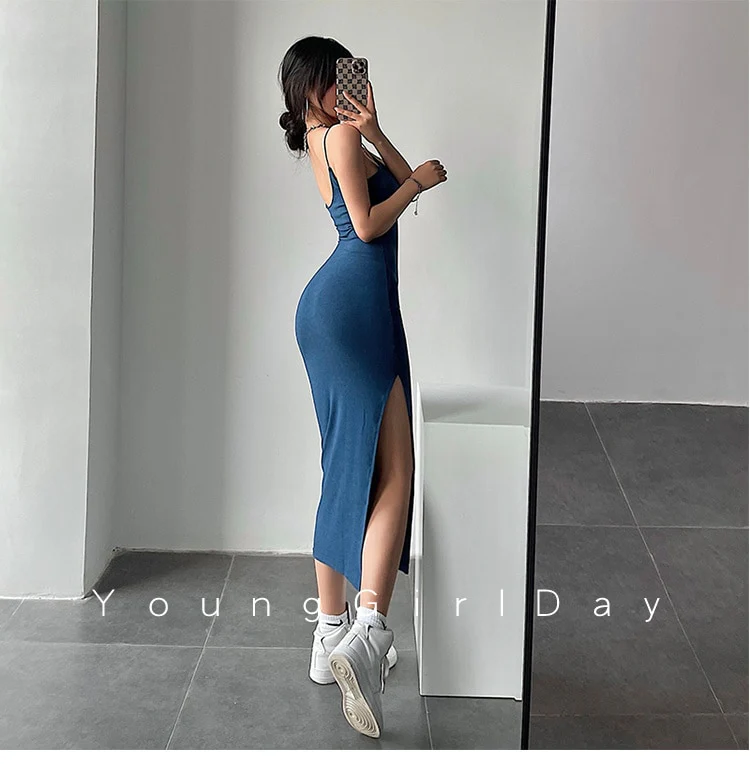 Long Skinny Tank Maxi Long Dresses - immagine 6