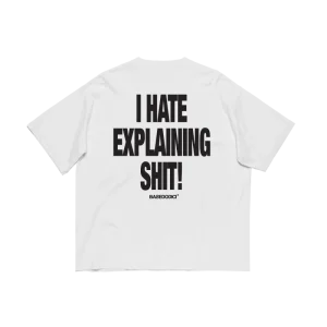 T-Shirt “FLASHCAPSULE” HATE White