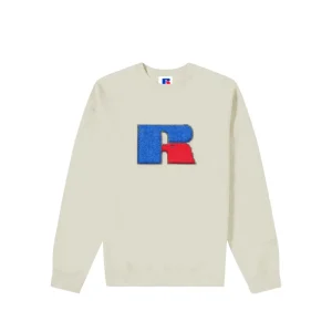 Crewneck “RUSSELLxBASEDODICI" Hometown Cream