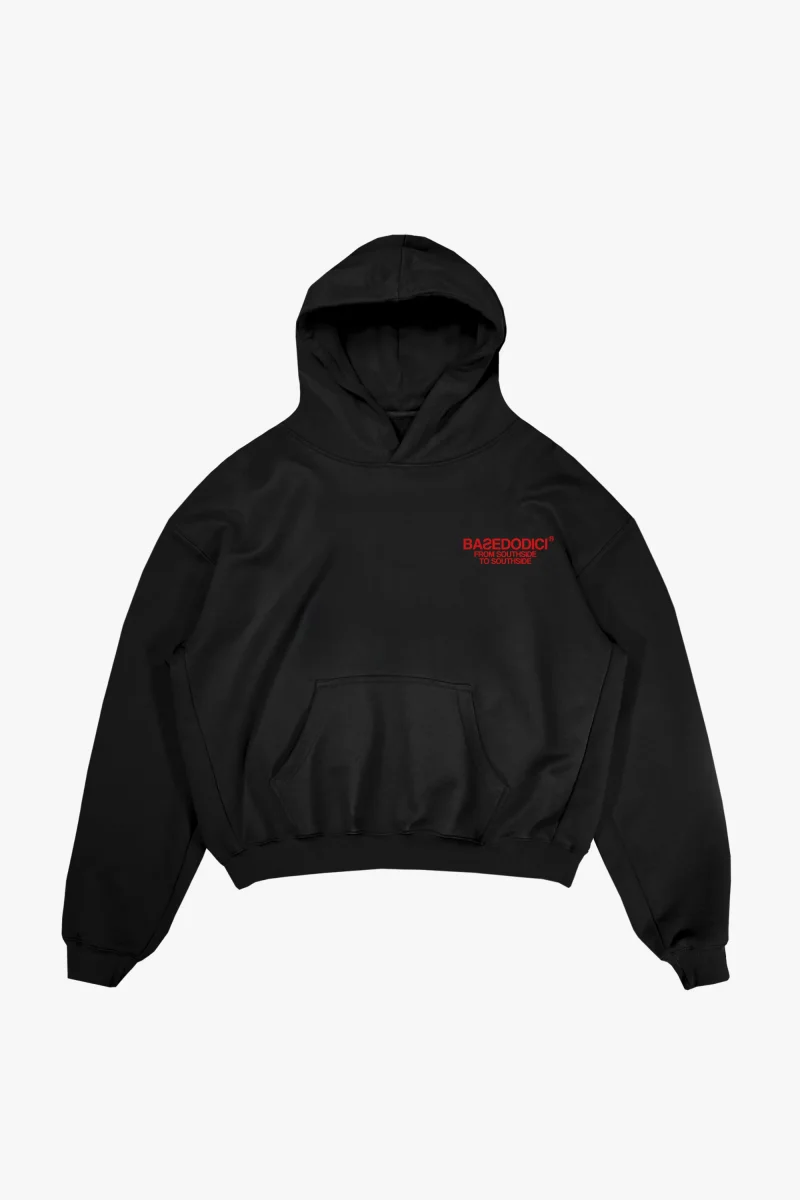 Hoodie "AMMO" CHI'T'SAP Black/Red - immagine 8