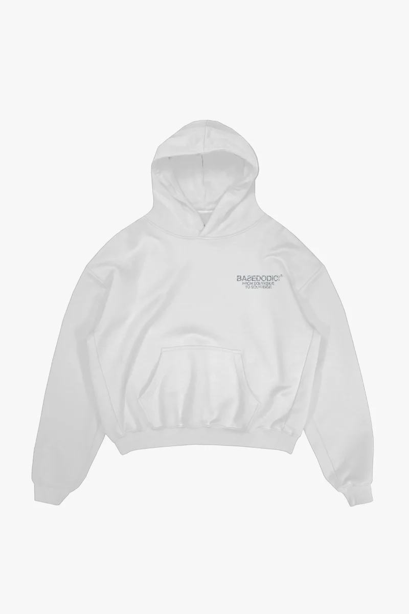 Hoodie "AMMO" CHI'T'SAP White/Glitter - immagine 9