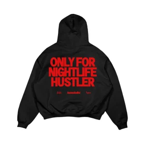 Hoodie “BASEDODICIxHYPE” Nightlife Black
