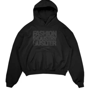 Hoodie "CRUEL SEASON" Hustler Black