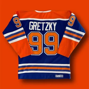 Maglia Hockey NHL Oilers vintage tg XXL