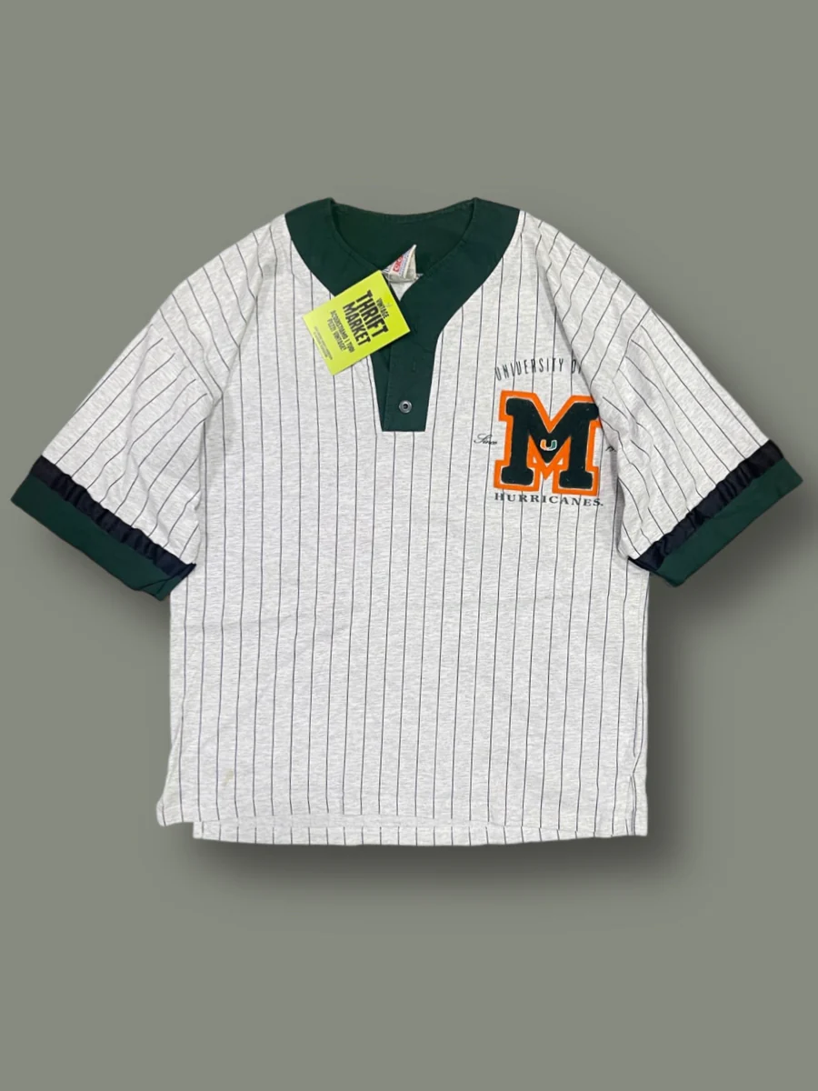Maglia CCM Nutmeg University of Miami vintage tg L