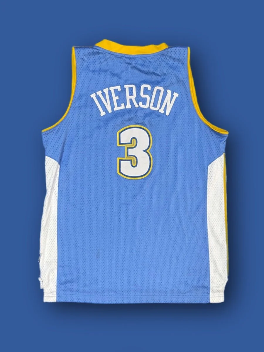 Canotta Adidas NBA Denver Inverson tg L - immagine 3