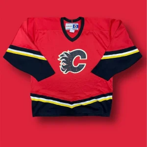 Maglia Hockey Calgary flames NHL vintage tg XL