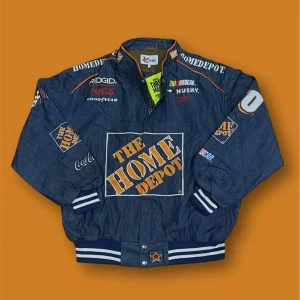 Bomber Nascar vintage Home Depot tg L