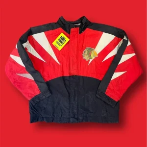 Bomber chicago Blackhawks vintage tg L