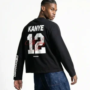 Longsleeve "VALENTINE" Kanye Black
