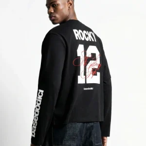 Longsleeve "VALENTINE" Rocky Black