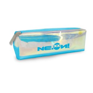 Astuccio bauletto IRIDESCENT AZZURRO