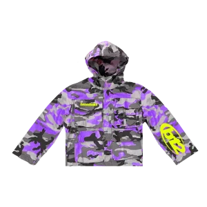 Multi Pocket Jacket “THECRUISE” Camo/Purple