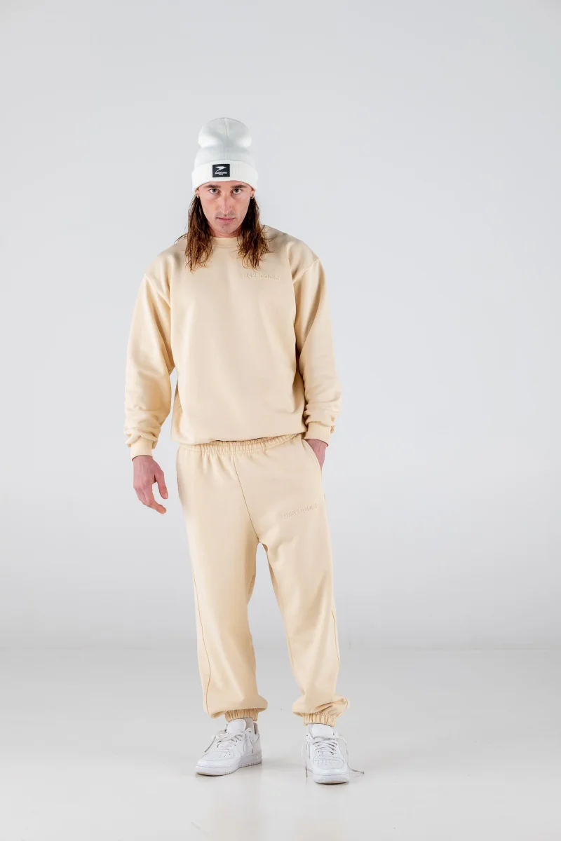 Crewneck "ULTRABASIC" Cream - immagine 3