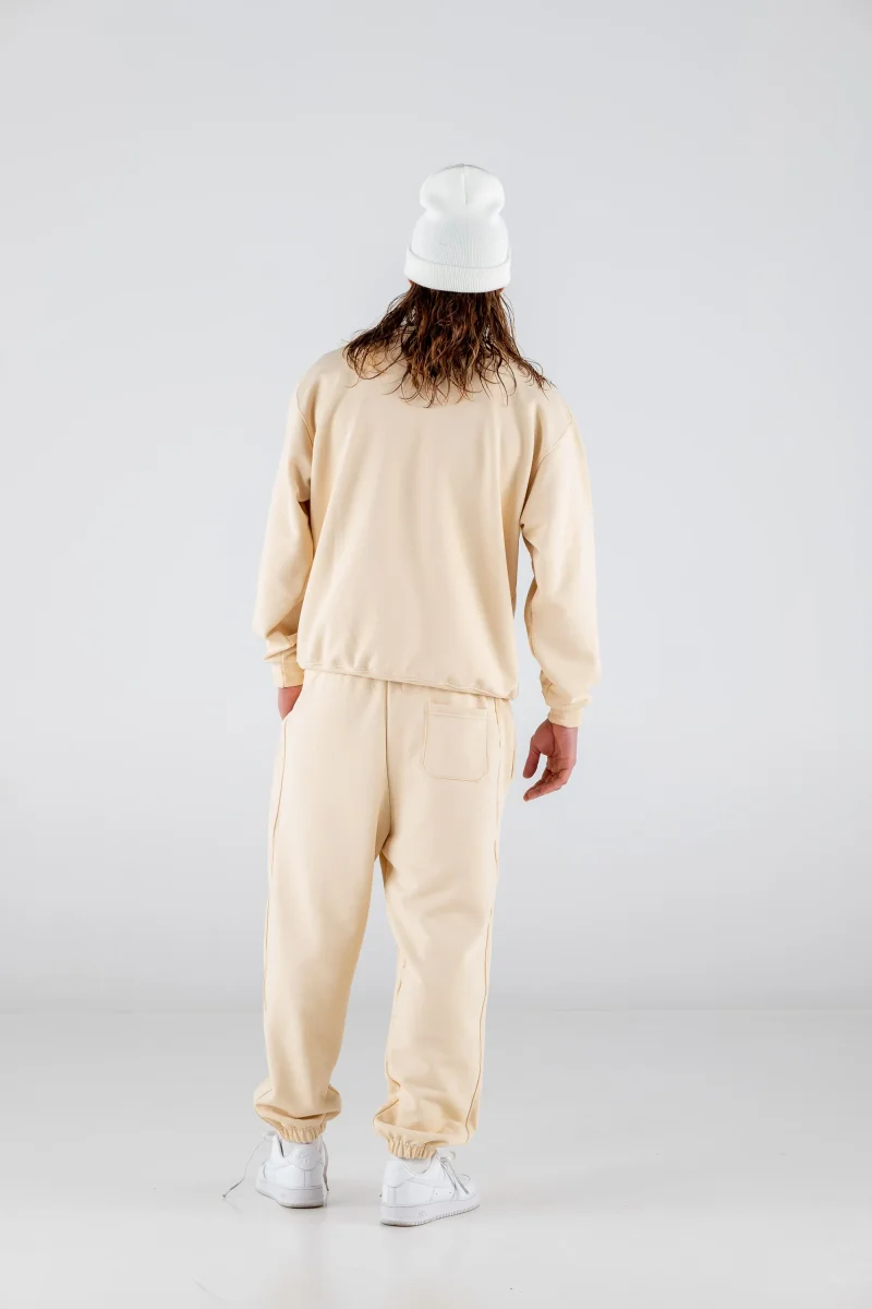 Crewneck "ULTRABASIC" Cream - immagine 4