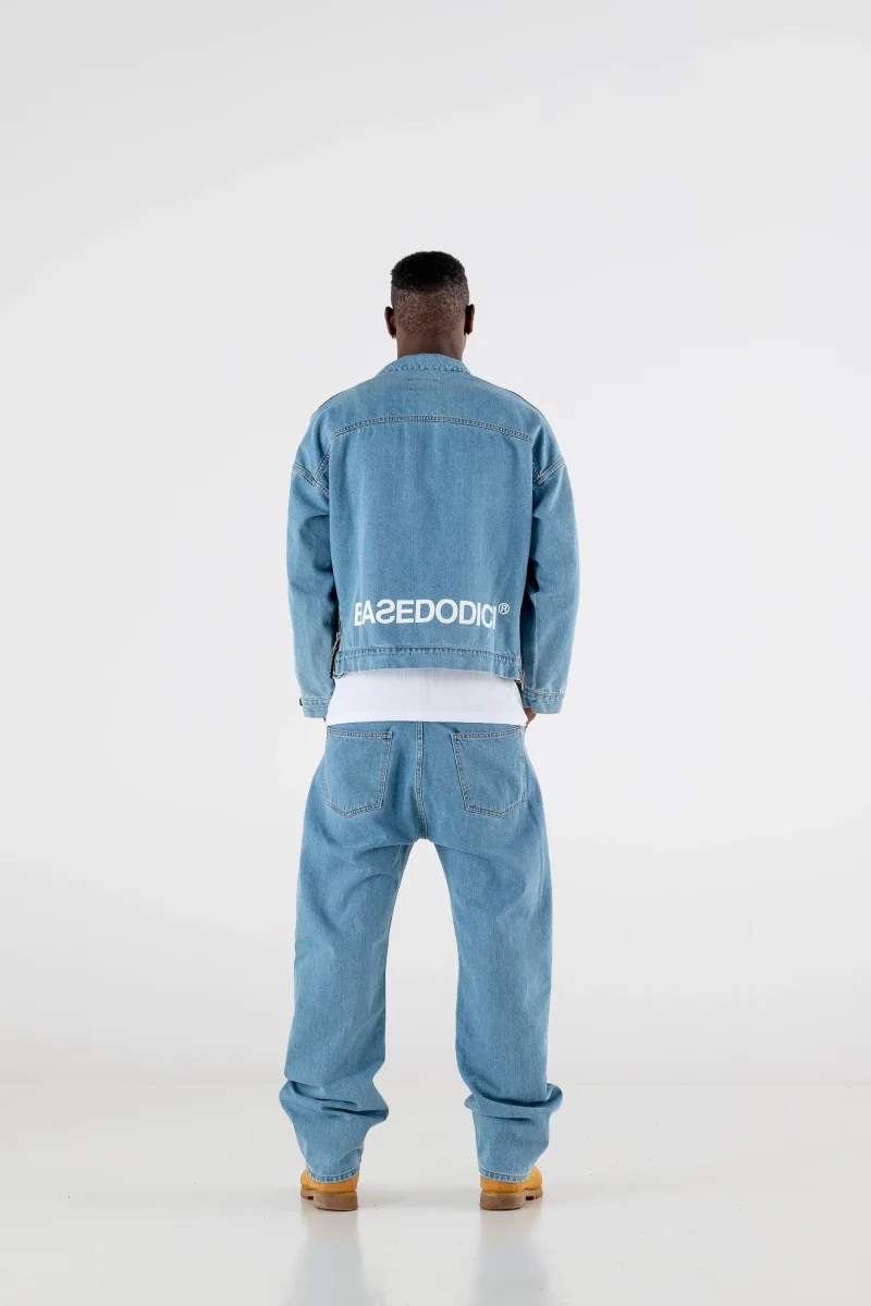 Denim Jacket “RESORT” Light Blue - immagine 7