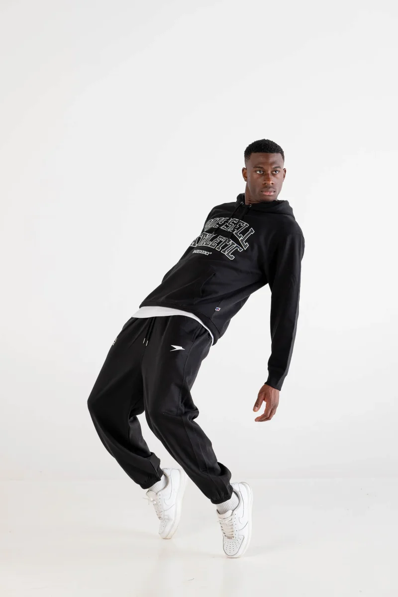 Hoodie "RUSSELLxBASEDODICI" Touchdown Black - immagine 9