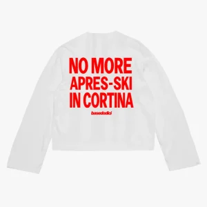 Longsleeve "DIRTY XMAS" No More Apres-Ski White