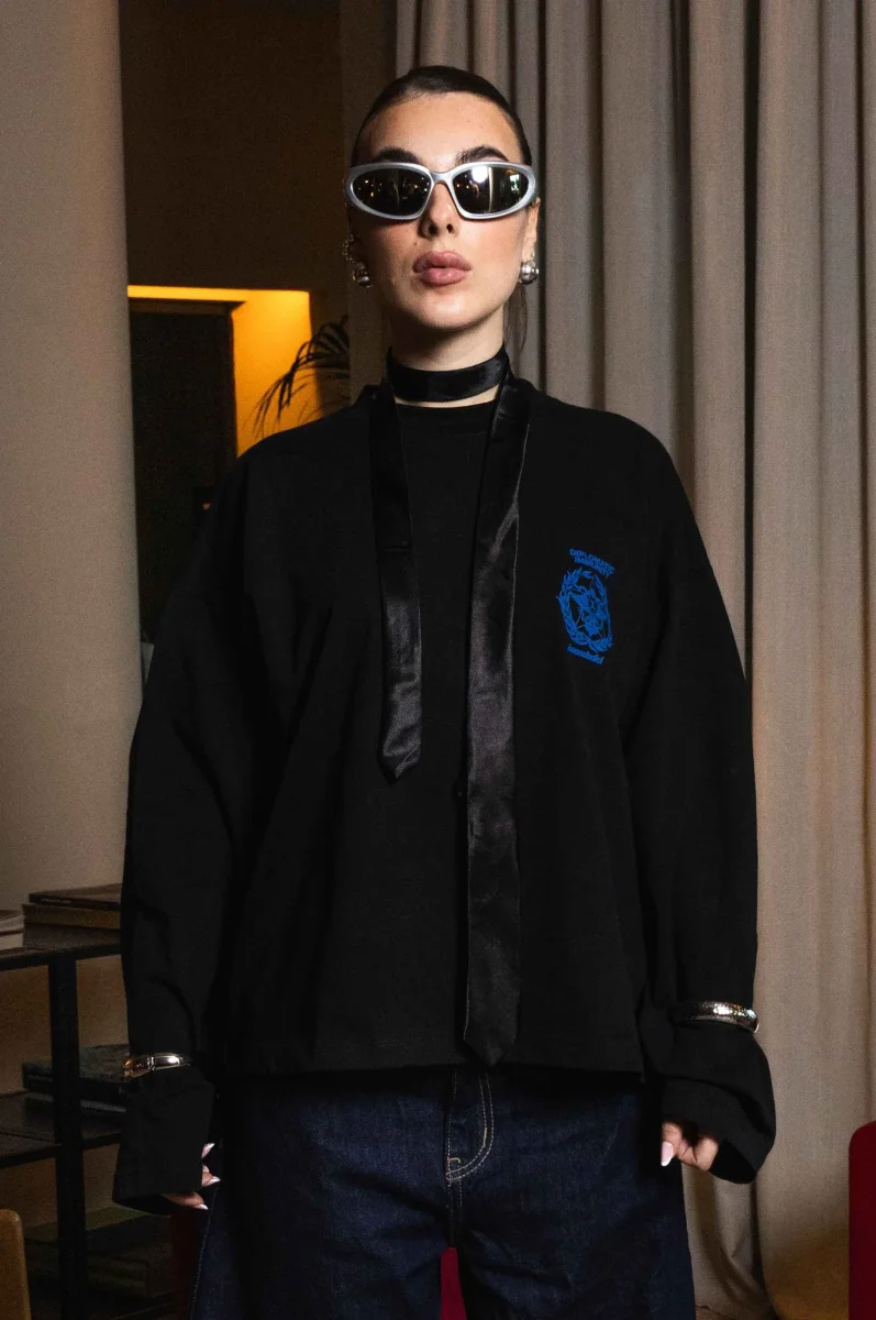 Longsleeve "WORLD TOUR" X-RAY Black - immagine 5