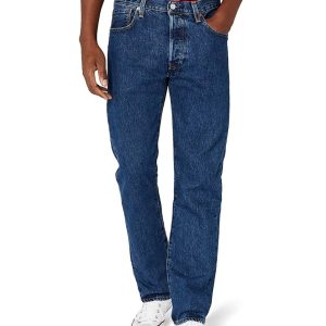 Levi’S 501 Original Straight Fit, Jeans Uomo, Blu (Stonewash 0114), W36/L32