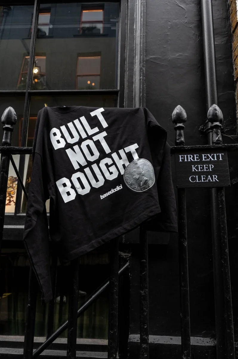 Longsleeve "RUDEBOY LDN" NotBought Black - immagine 3