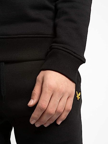 Lyle & Scott Felpa Crew Neck ML1131V Z865 Nero, Nero, XXL - immagine 5