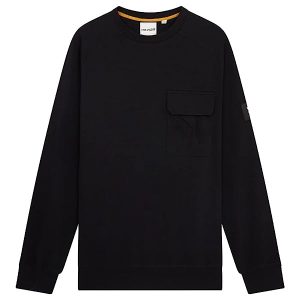 Lyle & Scott Felpa da uomo con toppa laccata grigio